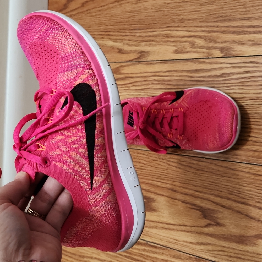 NIKE free 4.0 flyknit woman sneaker size 7 - Picture 6 of 10